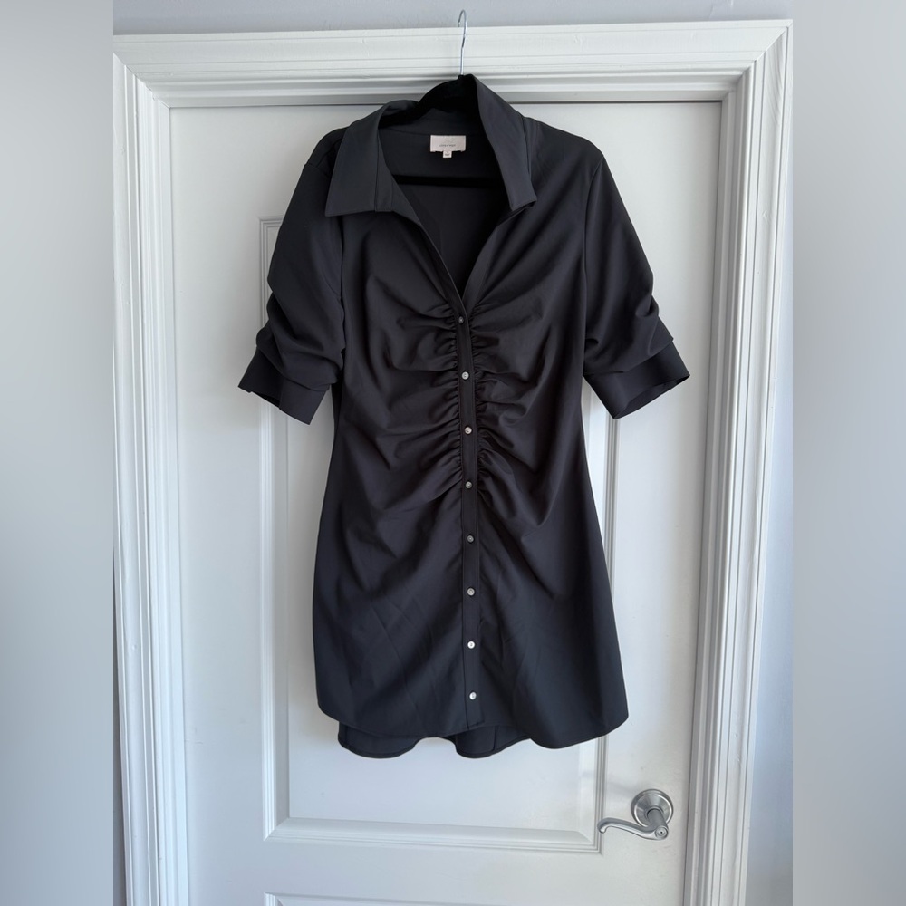 Cinq à Sept black shirt dress Dress